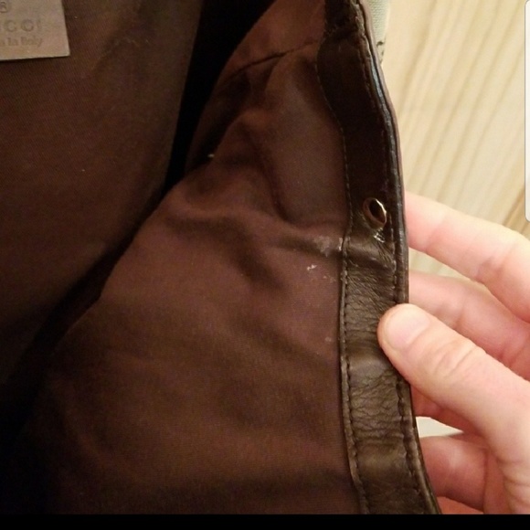 GUCCI Large Sukey Tote Brown - Picture 6 of 8